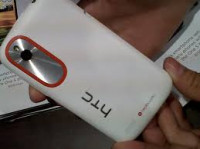 White HTC Desire V