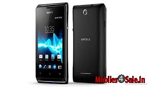 Black Sony Xperia E Dual