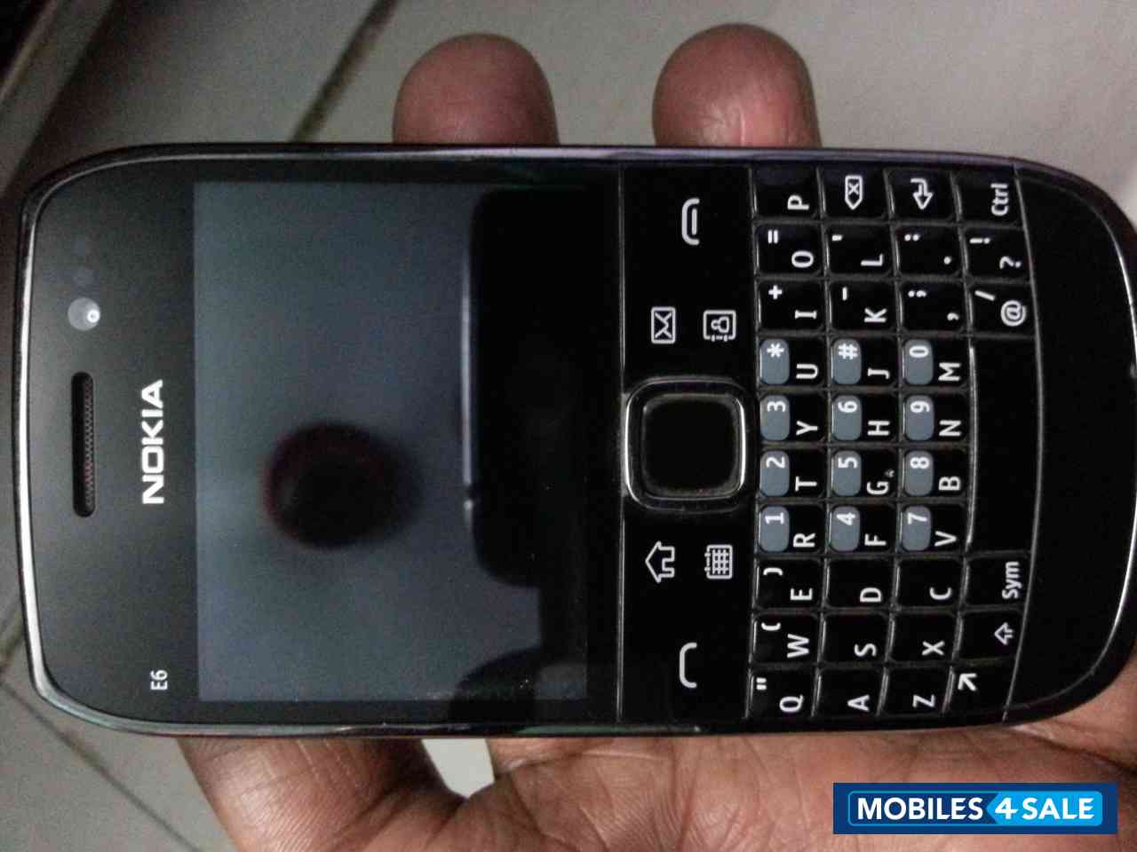 Black Nokia E6 Touch n Type