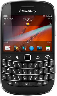 Black BlackBerry Bold 9900