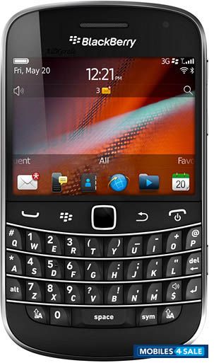 Black BlackBerry Bold 9900