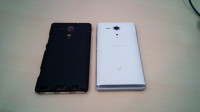 White Sony Xperia SP