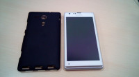 White Sony Xperia SP