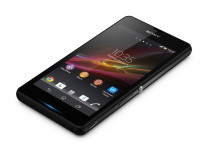 Black Sony Xperia ZR