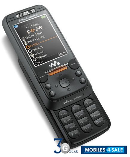 Black Sony Ericsson W850