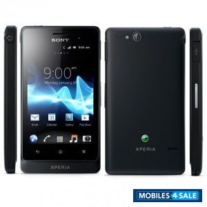 Black Sony Xperia go