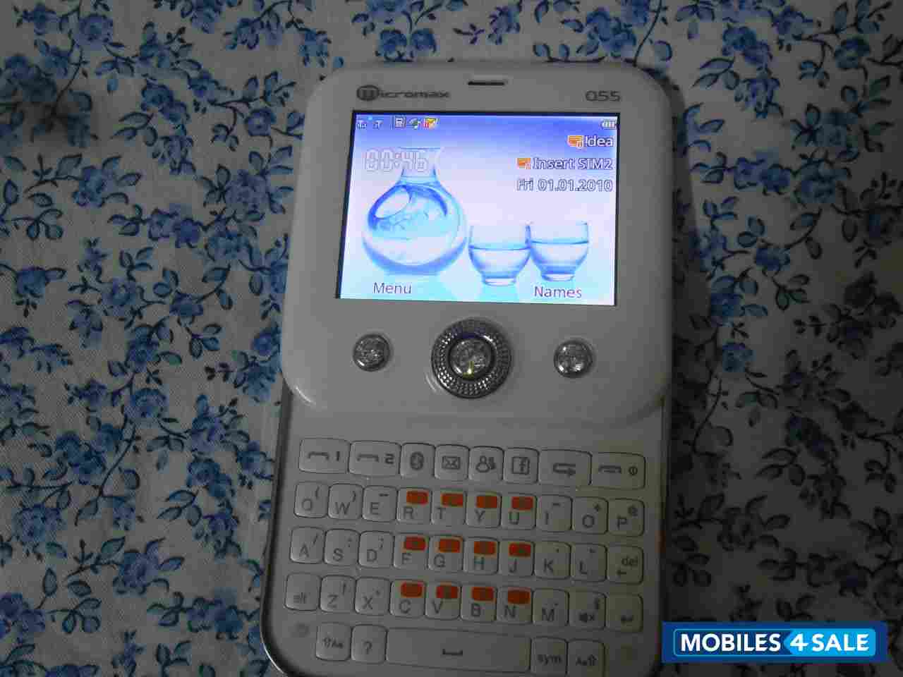 White Micromax Q55