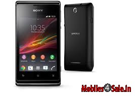 Black Sony Xperia E