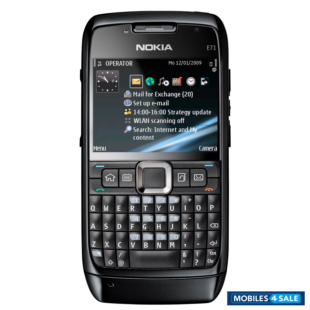 Black Nokia E71