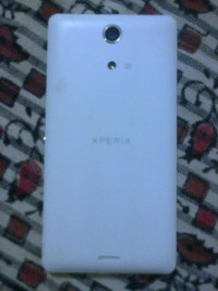 White Sony Xperia ZR