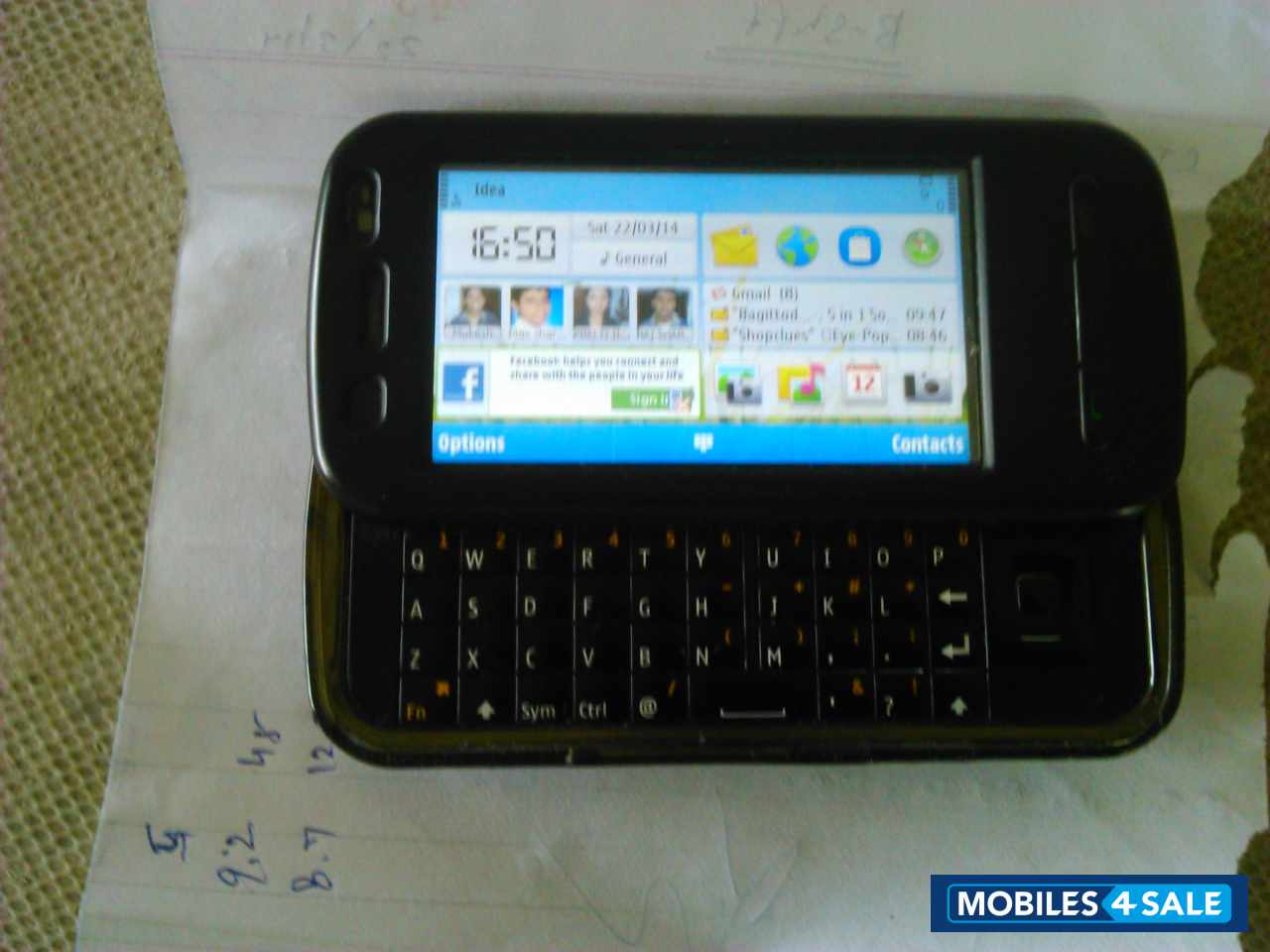 Black Nokia C6