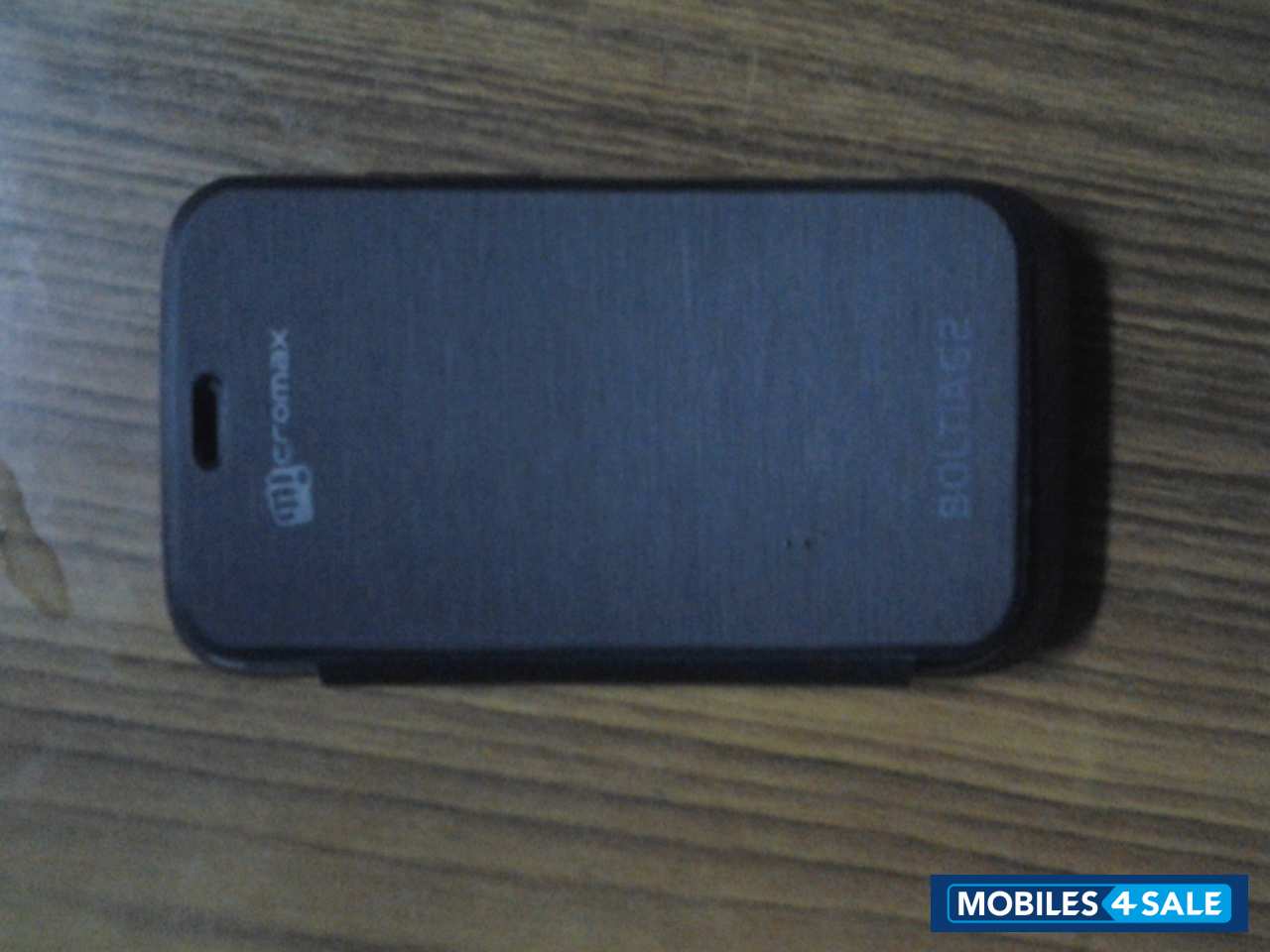 Black Micromax A62 Bolt