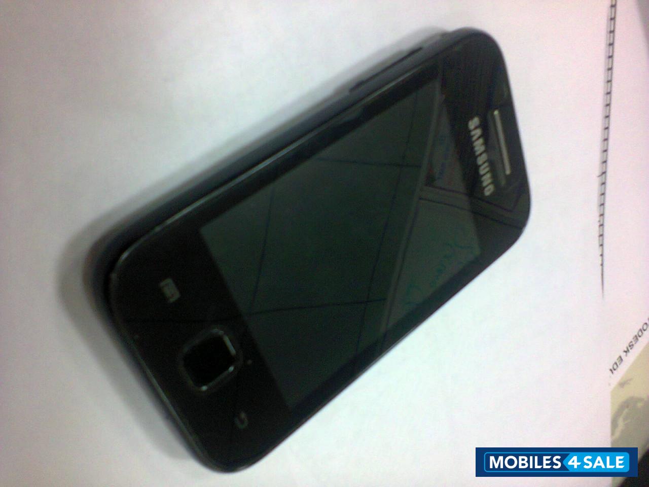 Black Samsung Galaxy Young