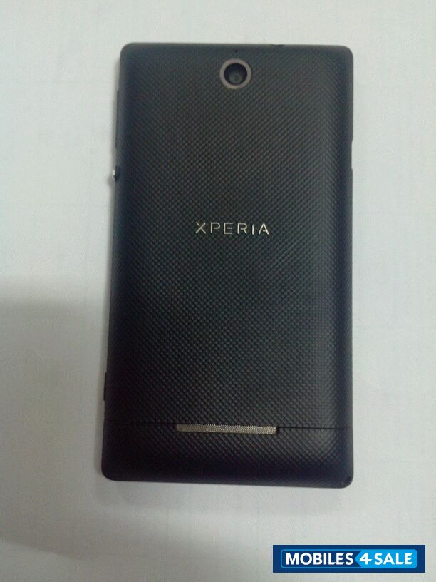 Black Sony Xperia E Dual