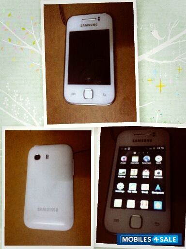 White Samsung Galaxy Y