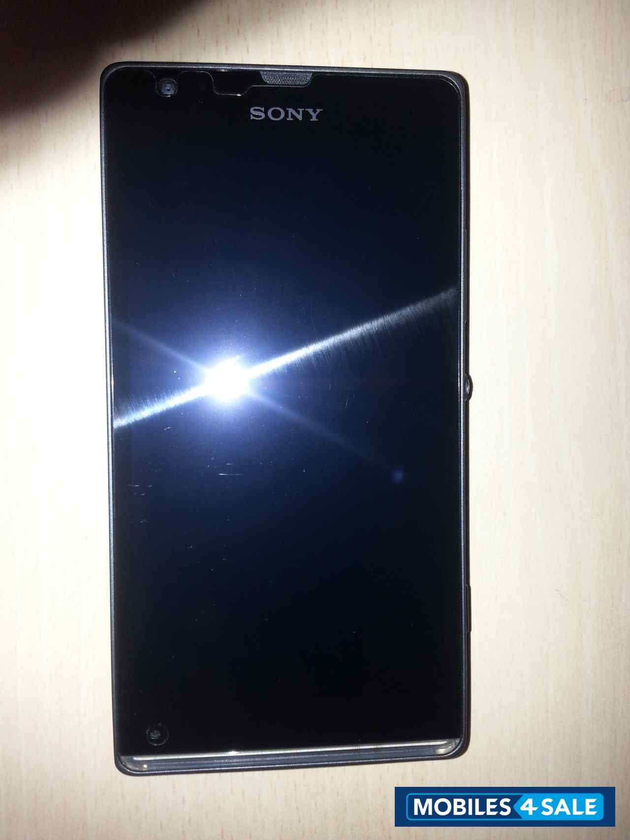 Black Sony Xperia SP