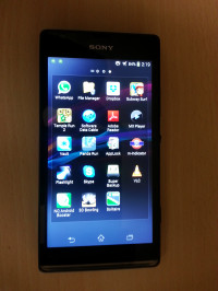 Black Sony Xperia SP