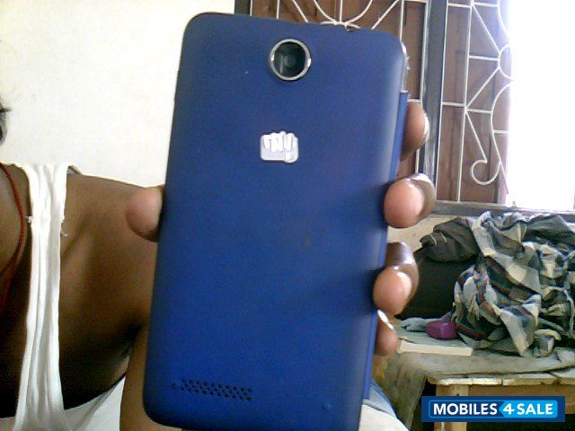 Blue Micromax Canvas Viva A72