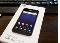 Black Samsung Galaxy S2 Skyrocket