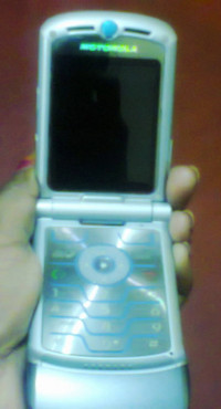 Dark Pearl Grey Motorola RAZR V3C