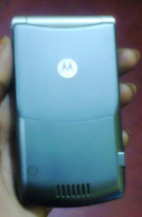 Dark Pearl Grey Motorola RAZR V3C