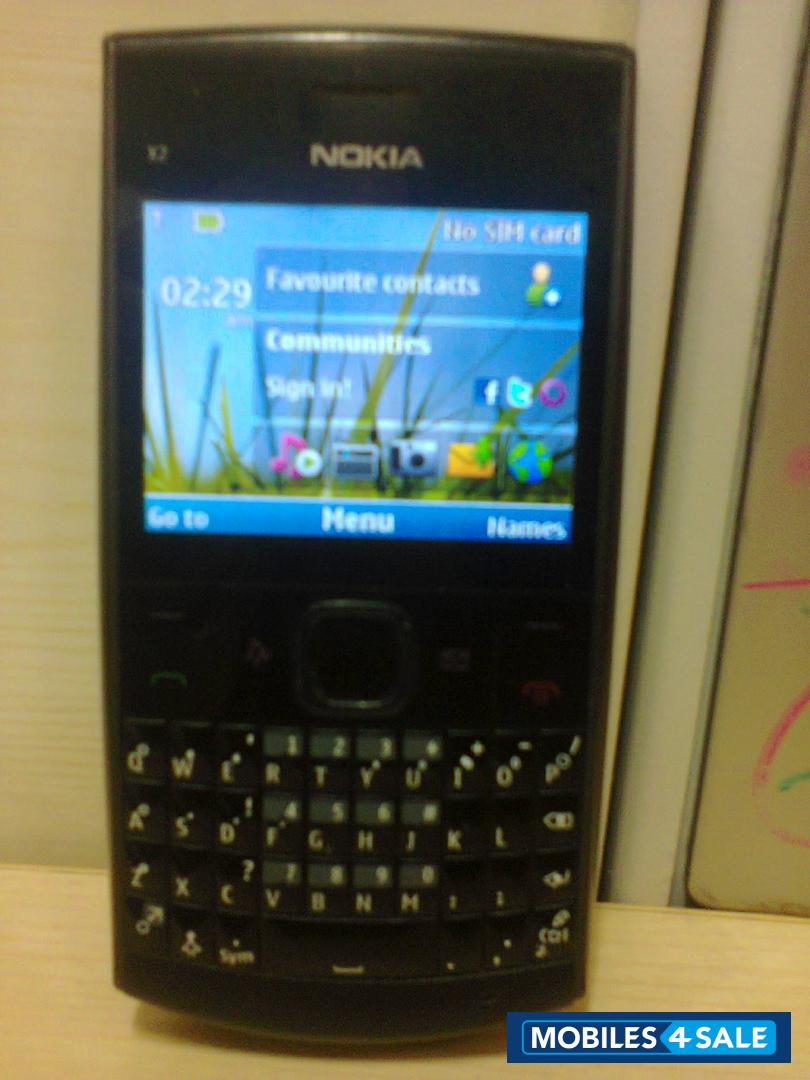 Black Nokia X2-01