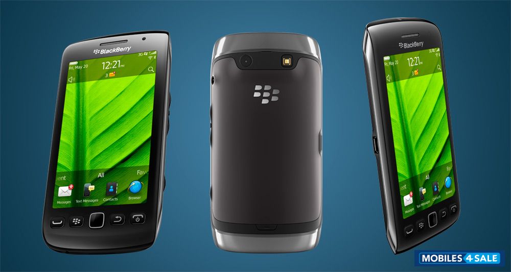 Black BlackBerry Torch 9860