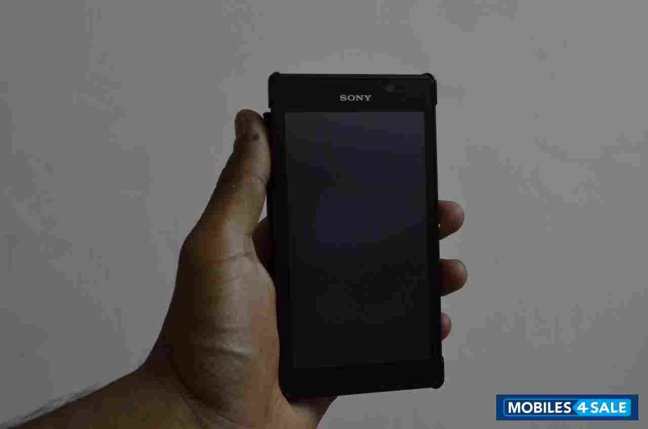 Black Sony Xperia C