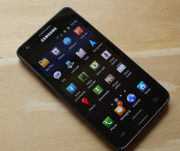 Black Samsung Galaxy S2