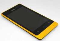 Yellow Sony Xperia go