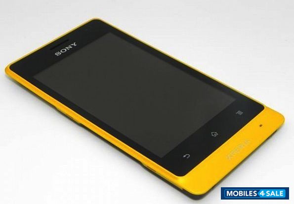 Yellow Sony Xperia go