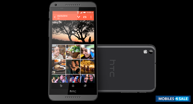 Black HTC Desire 816