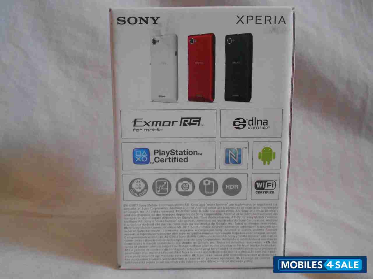 Black Sony Xperia L