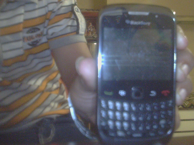 Black BlackBerry Curve 9300