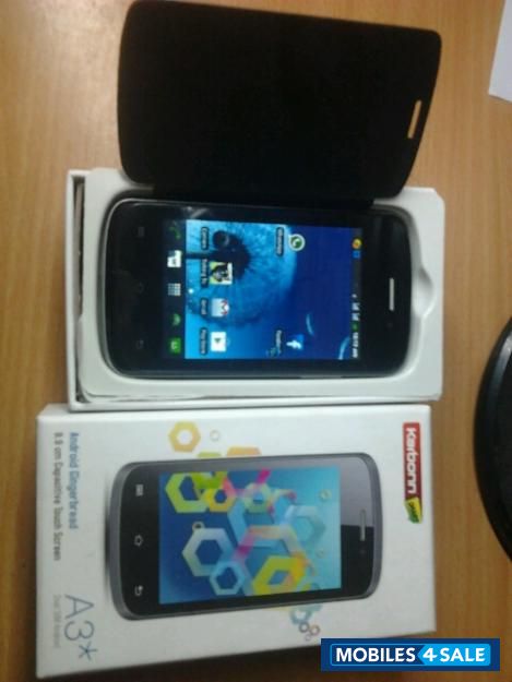 Black Karbonn A-series A3 Star