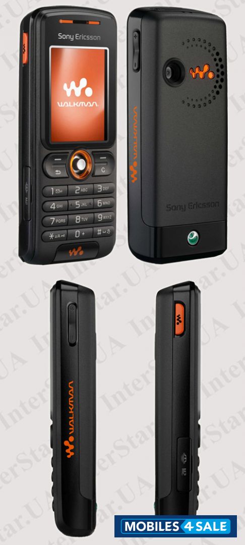 Black Sony Ericsson W200