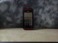 Red And Black Nokia Asha 305