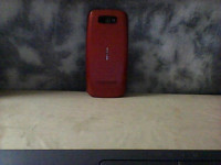 Red And Black Nokia Asha 305