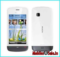 White Nokia C5-05