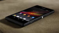 Black Sony Xperia M