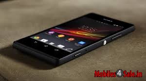 Black Sony Xperia M