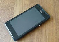 Black Sony Xperia M