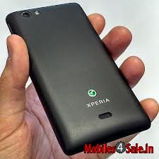 Black Sony Xperia miro