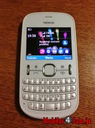 White Nokia Asha 200