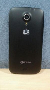 Black Micromax Canvas HD A116