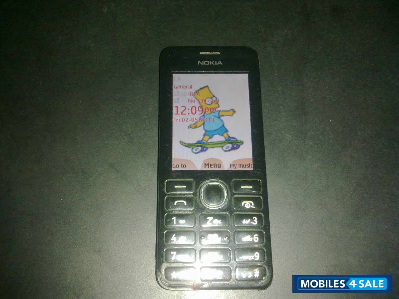 Black Nokia Asha 206