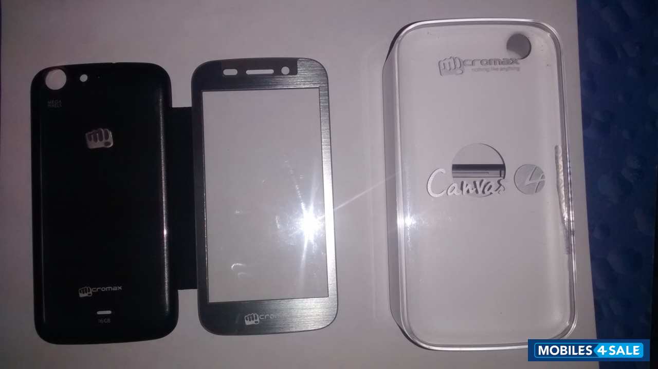 Grey Micromax Canvas 4 A210