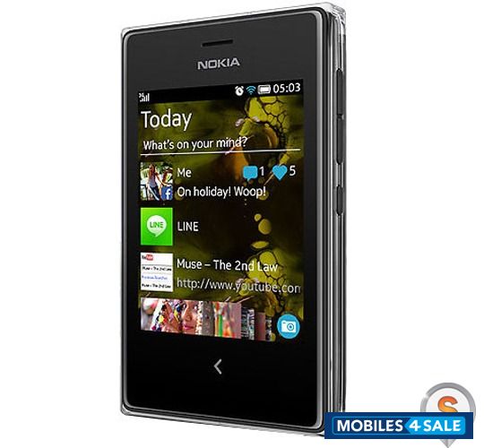 Black Nokia Asha 503