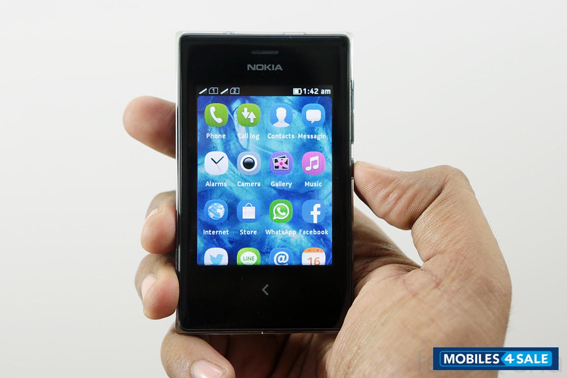 Black Nokia Asha 503