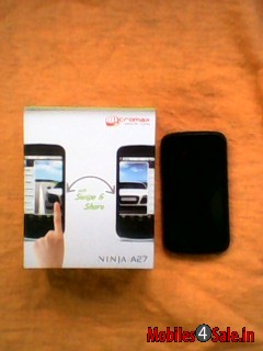 Black Micromax A27 Ninja